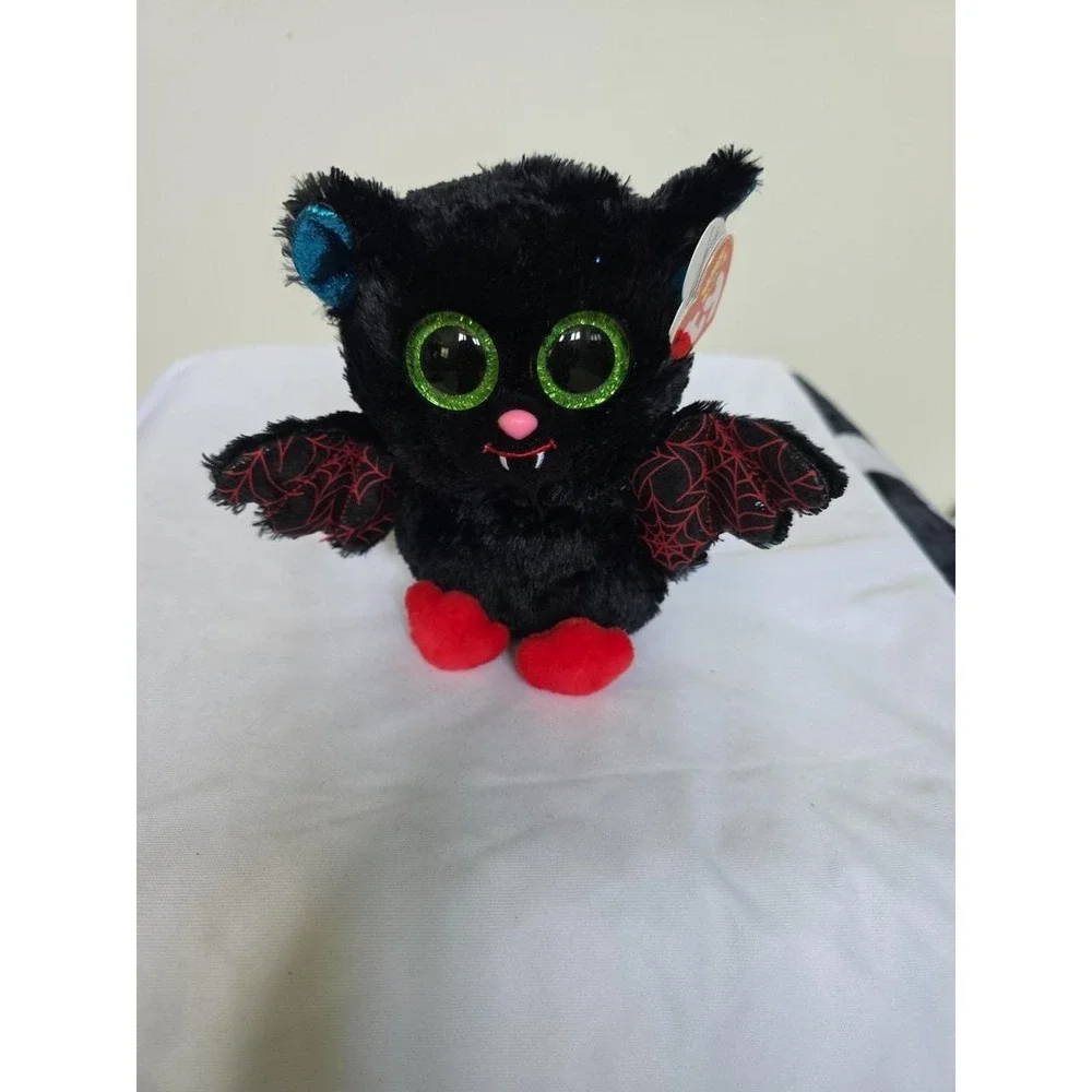 Ty Beanie Boos - OPHELIA the Halloween Black Bat (6 Inch) Plush Toy NEW 2023